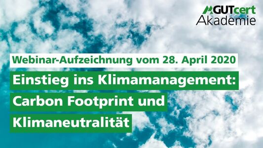 webinar für klimaneutralität